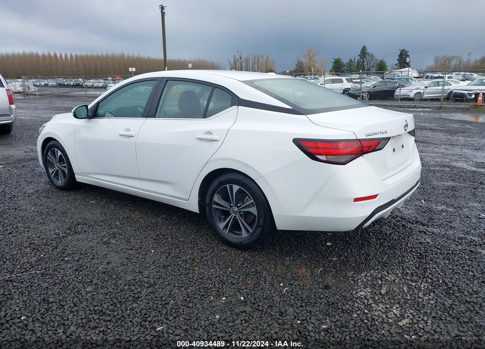 2022 NISSAN SENTRA SV XTRONIC CVT VIN: 3N1AB8CVXNY257459