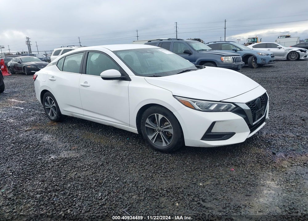 2022 NISSAN SENTRA SV XTRONIC CVT VIN: 3N1AB8CVXNY257459