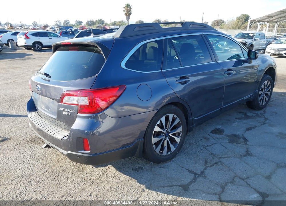 2017 SUBARU OUTBACK 3.6R LIMITED VIN: 4S4BSENC7H3319484