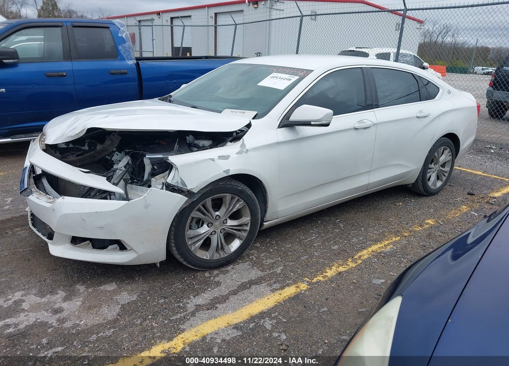 2015 CHEVROLET IMPALA 2LT VIN: 2G1125S36F9186878