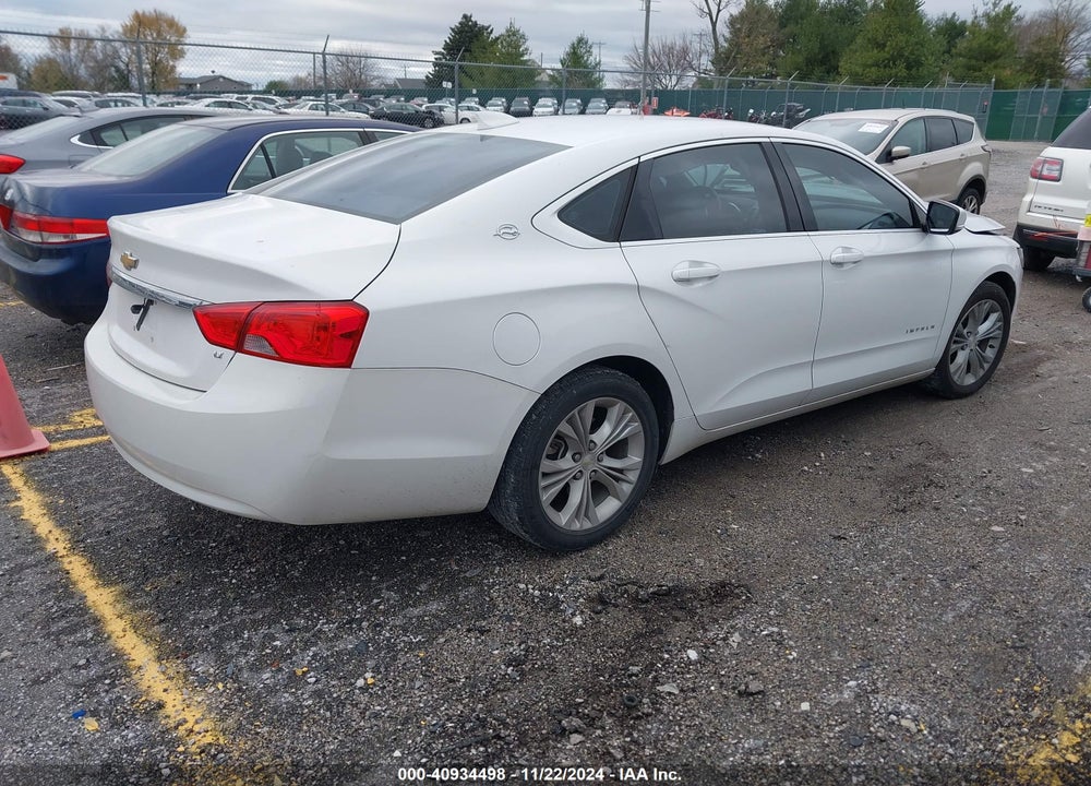 2015 CHEVROLET IMPALA 2LT VIN: 2G1125S36F9186878