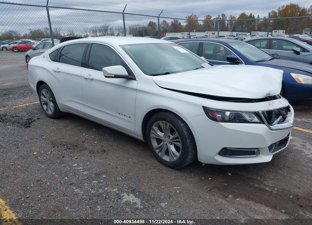 2015 CHEVROLET IMPALA 2LT VIN: 2G1125S36F9186878