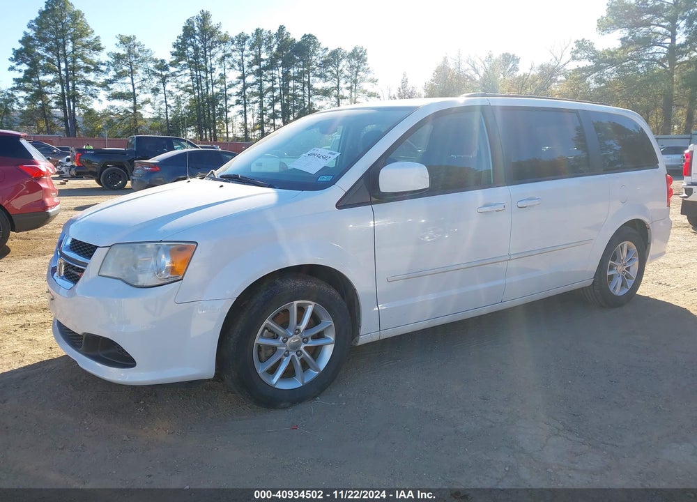 2014 DODGE GRAND CARAVAN SXT VIN: 2C4RDGCG5ER333708