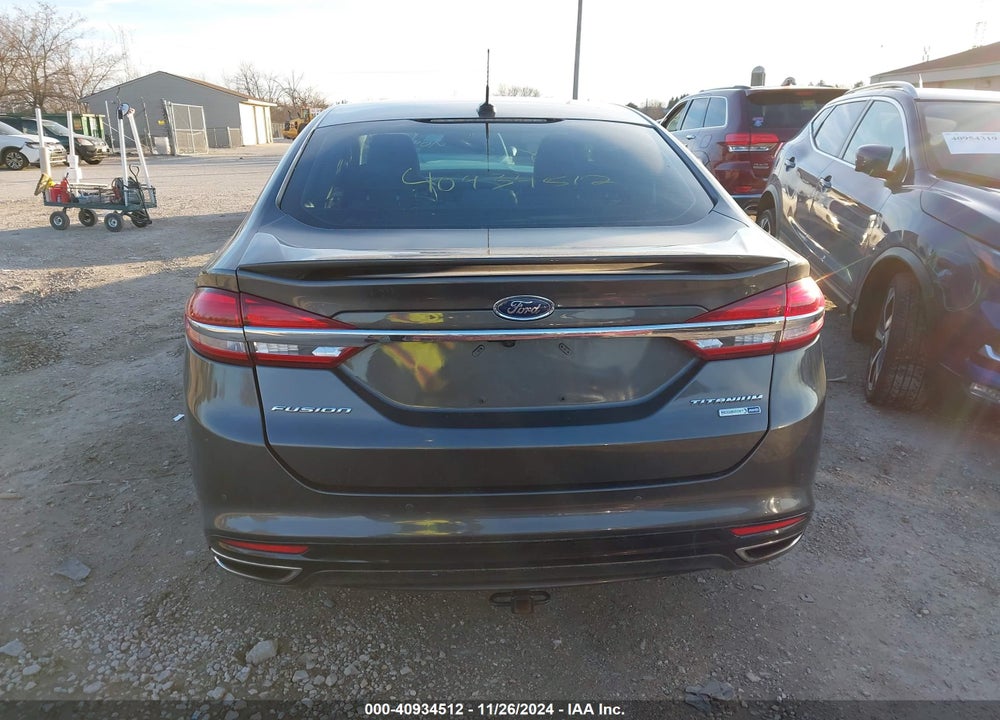 2018 FORD FUSION TITANIUM VIN: 3FA6P0D94JR268801
