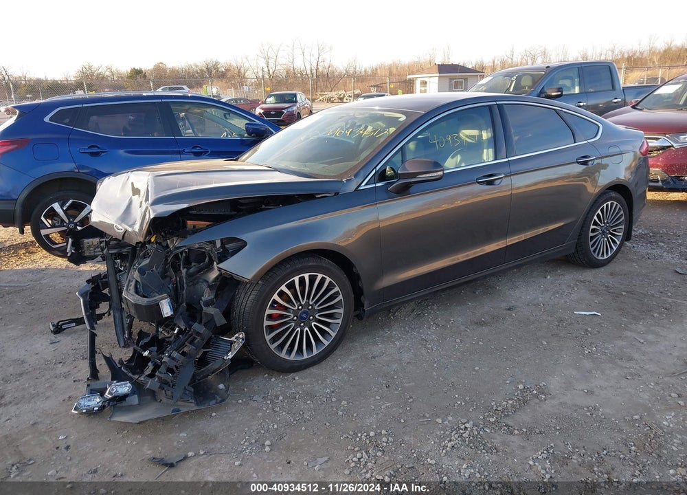 2018 FORD FUSION TITANIUM VIN: 3FA6P0D94JR268801