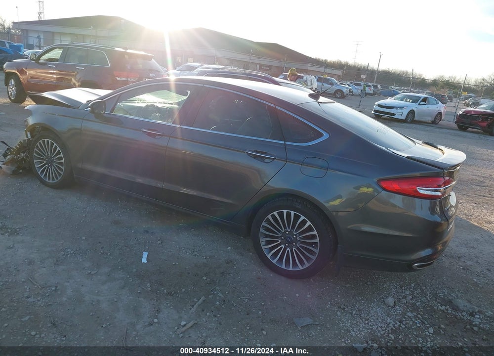 2018 FORD FUSION TITANIUM VIN: 3FA6P0D94JR268801