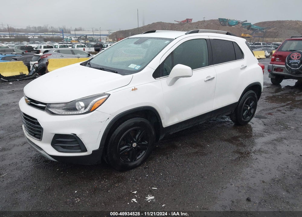 2017 CHEVROLET TRAX LT VIN: KL7CJPSB4HB211815