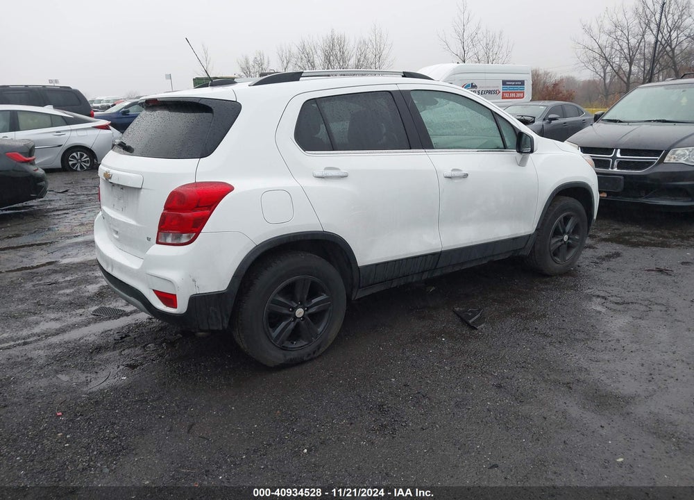 2017 CHEVROLET TRAX LT VIN: KL7CJPSB4HB211815