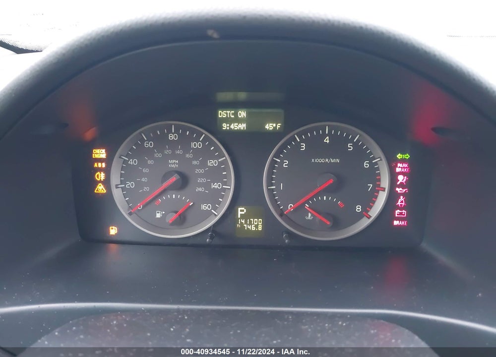 2007 VOLVO S40 2.4I VIN: YV1MS390872252751