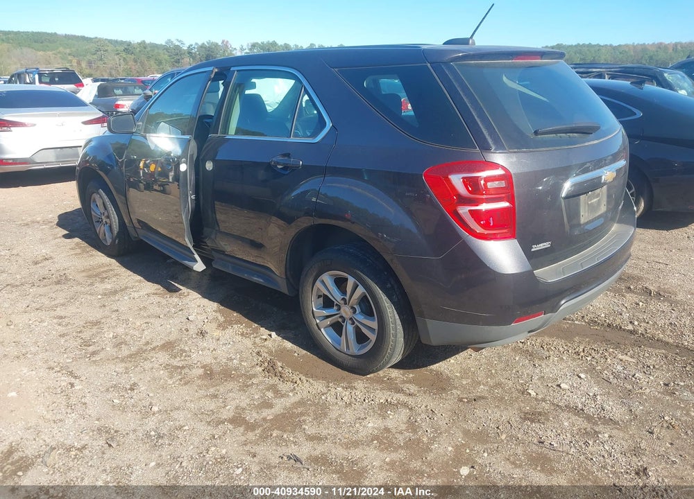 2016 CHEVROLET EQUINOX LS VIN: 1GNALBEK5GZ105096