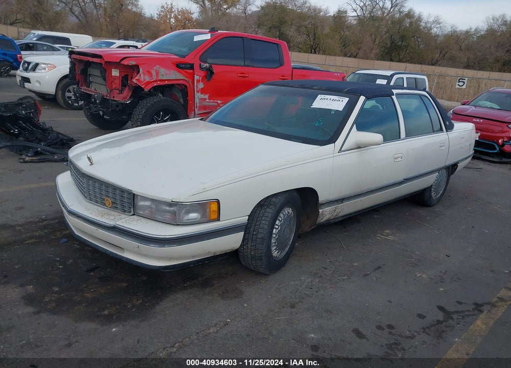1996 CADILLAC DEVILLE VIN: 1G6KD52Y5TU267843