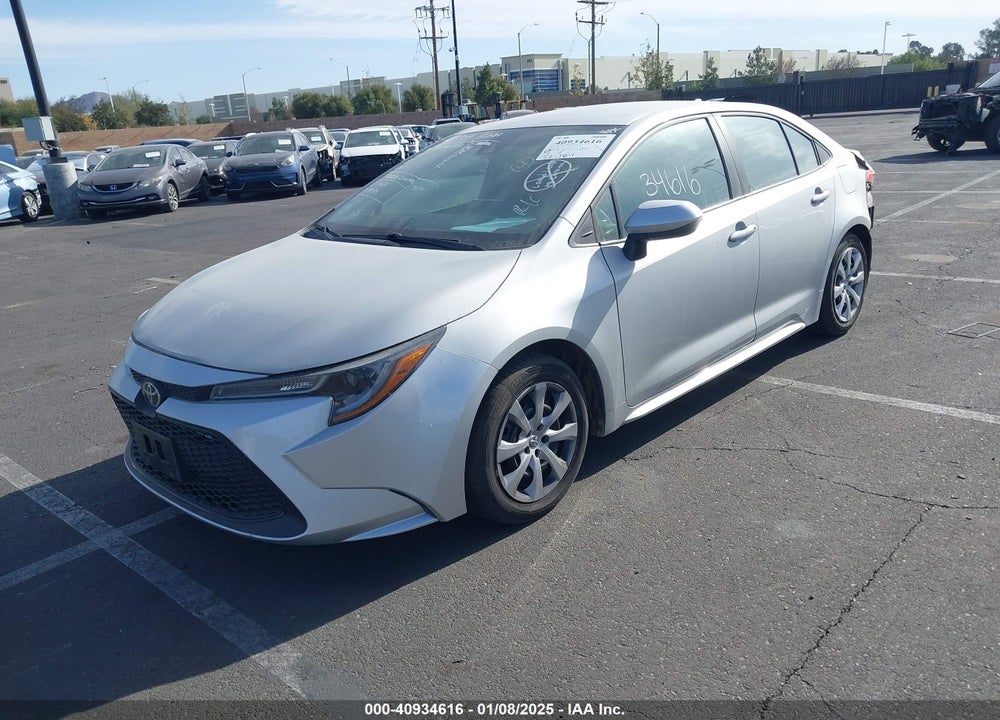 2022 TOYOTA COROLLA LE VIN: 5YFEPMAE2NP334045