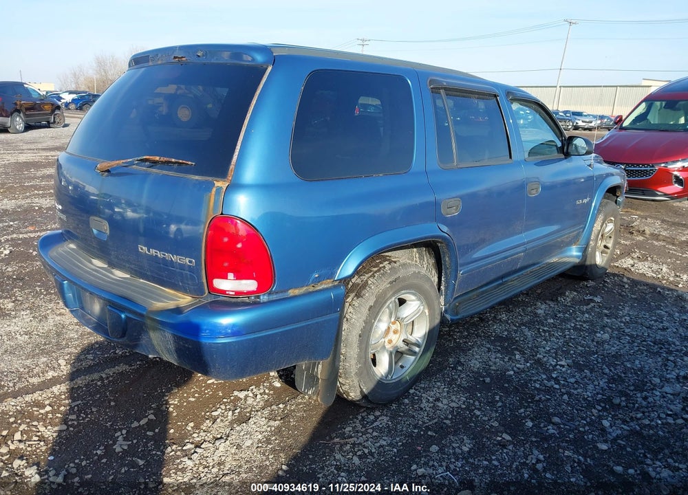 2002 DODGE DURANGO R/T VIN: 1B4HS78Z82F179622