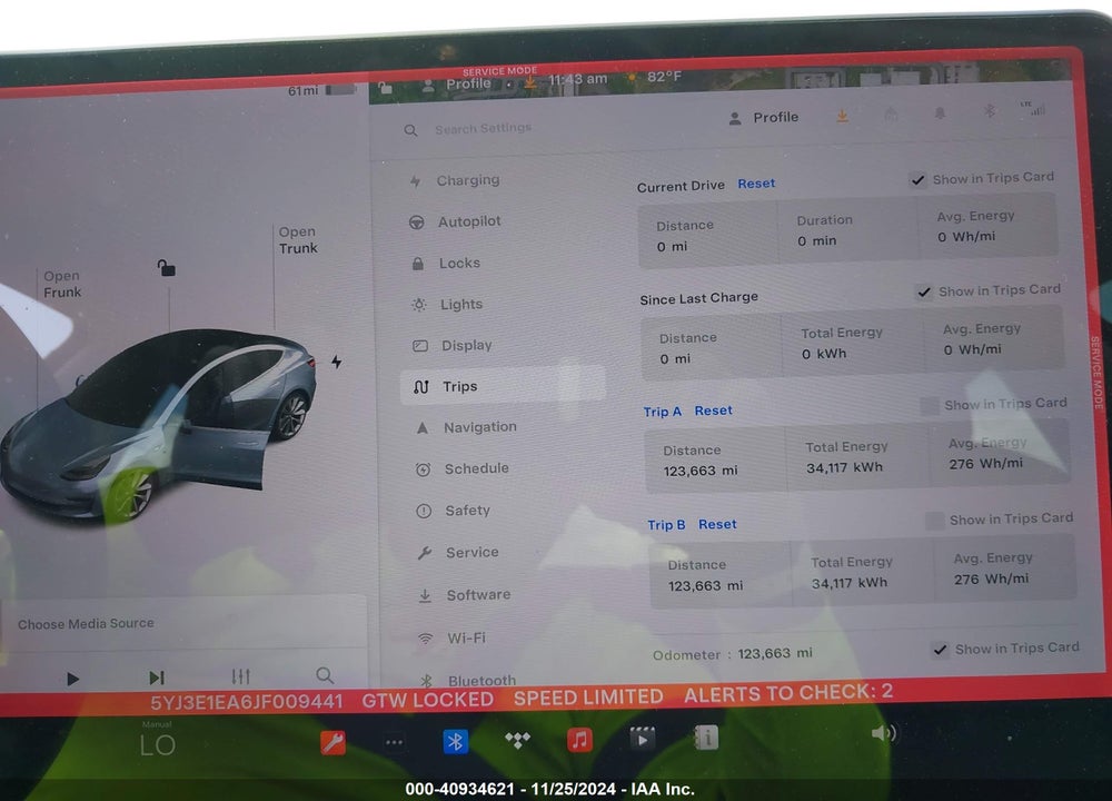 2018 TESLA MODEL 3 VIN: 5YJ3E1EA6JF009441