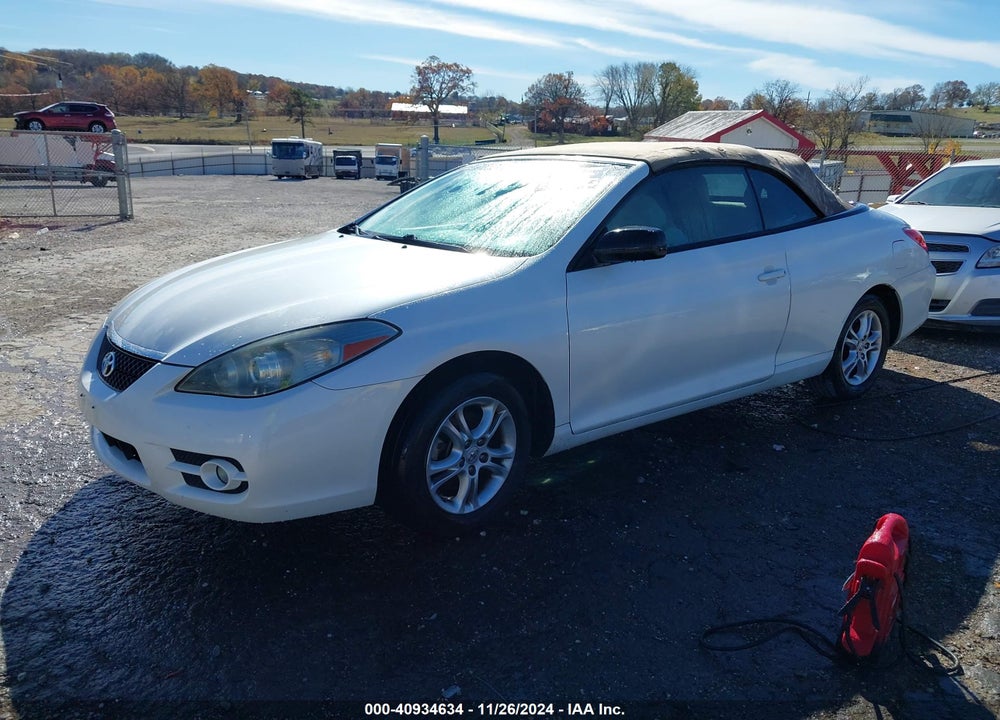 2007 TOYOTA CAMRY SOLARA SE VIN: 4T1FA38P97U132036