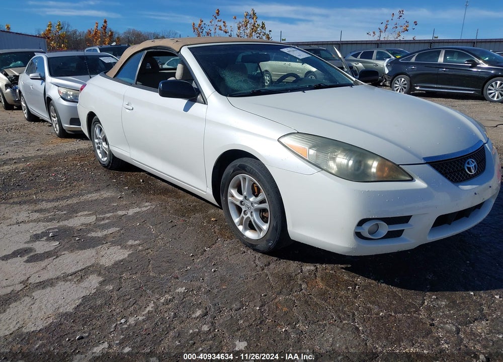 2007 TOYOTA CAMRY SOLARA SE VIN: 4T1FA38P97U132036
