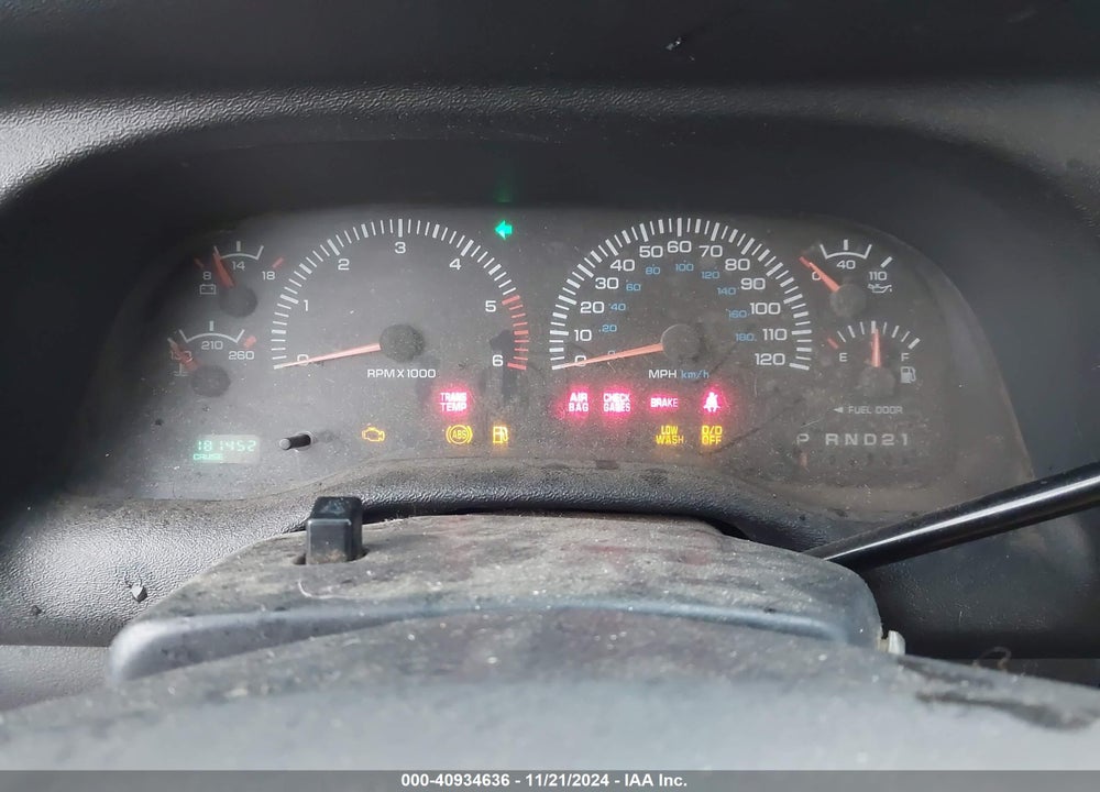 2001 DODGE RAM 1500 ST VIN: 1B7HC13Y31J276086