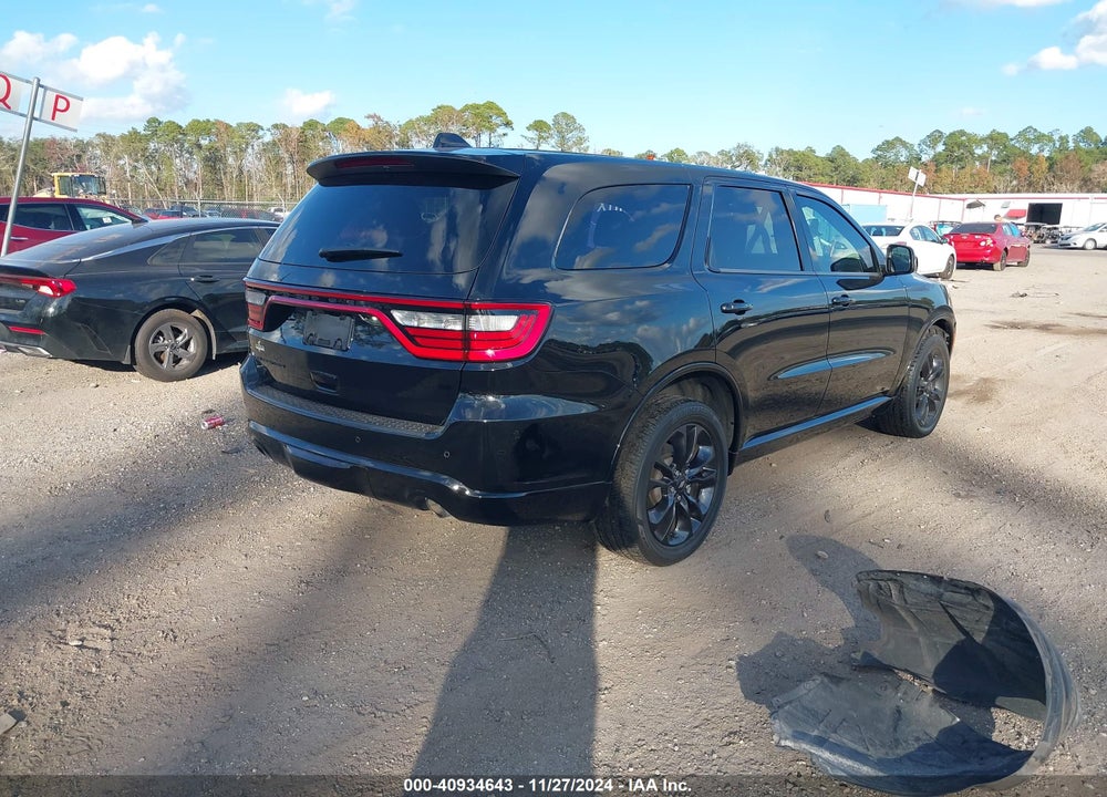 2022 DODGE DURANGO SXT AWD VIN: 1C4RDJAG8NC174448