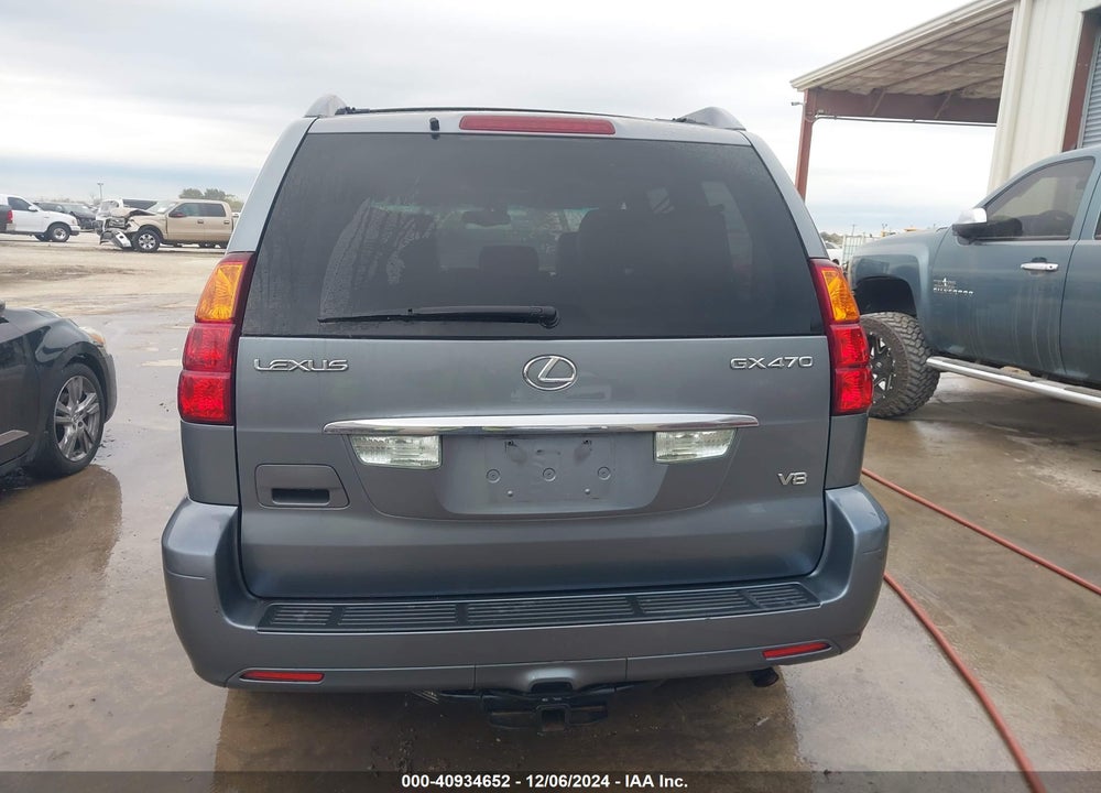 2003 LEXUS GX 470 VIN: JTJBT20X730019591