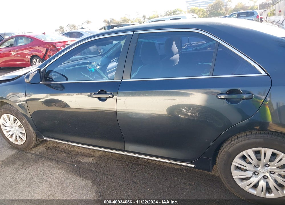 2012 TOYOTA CAMRY LE VIN: 4T4BF1FK6CR198748