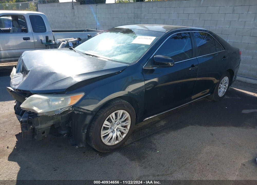2012 TOYOTA CAMRY LE VIN: 4T4BF1FK6CR198748