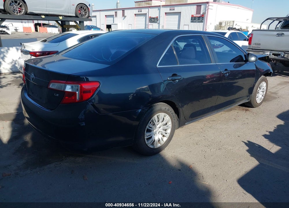 2012 TOYOTA CAMRY LE VIN: 4T4BF1FK6CR198748