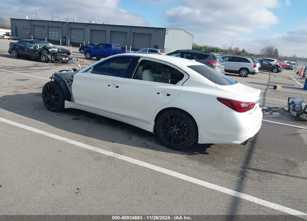 2019 INFINITI Q50 3.0T RED SPORT 400 VIN: JN1FV7AR3KM800839