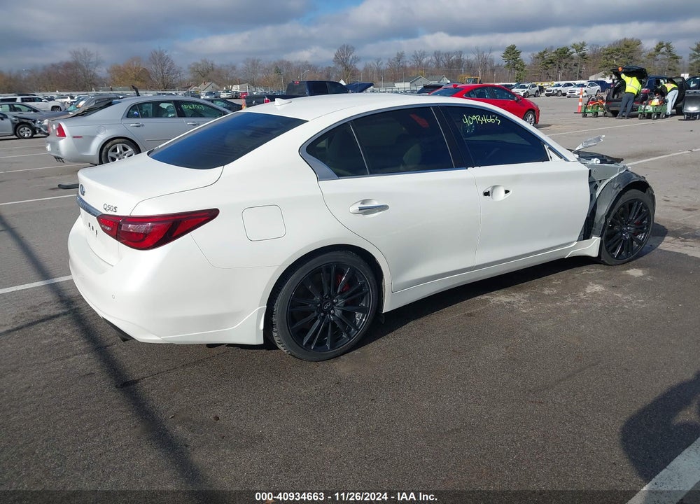 2019 INFINITI Q50 3.0T RED SPORT 400 VIN: JN1FV7AR3KM800839