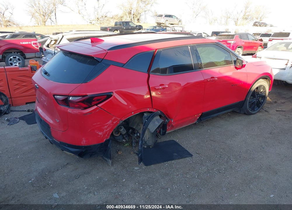 2021 CHEVROLET BLAZER AWD RS VIN: 3GNKBKRSXMS509893