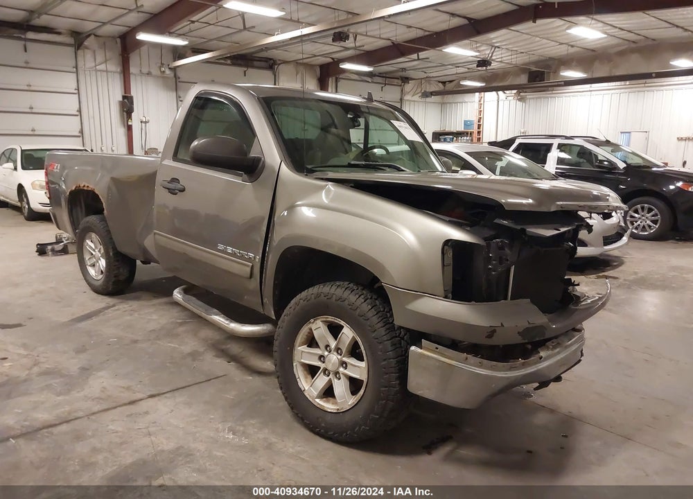 2008 GMC SIERRA 1500 SLE1 VIN: 1GTEK14078Z103147