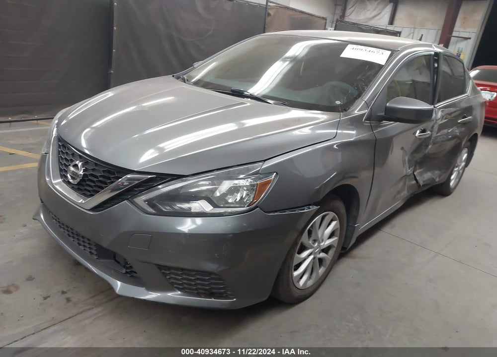 2019 NISSAN SENTRA VIN: 3N1AB7AP6KY258599