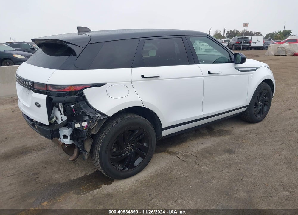 2022 LAND ROVER RANGE ROVER EVOQUE S VIN: SALZJ2FXXNH165477