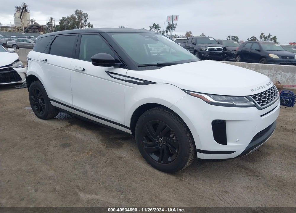 2022 LAND ROVER RANGE ROVER EVOQUE S VIN: SALZJ2FXXNH165477