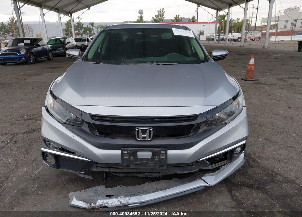 2021 HONDA CIVIC EX VIN: 19XFC1F33ME208749