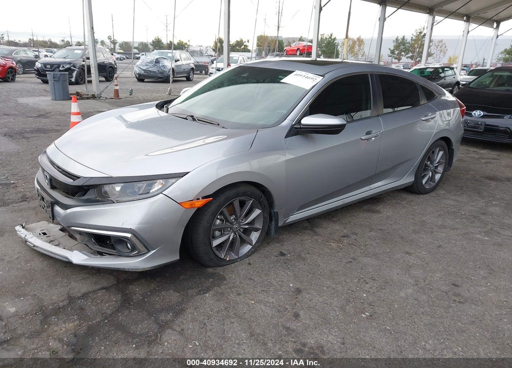 2021 HONDA CIVIC EX VIN: 19XFC1F33ME208749