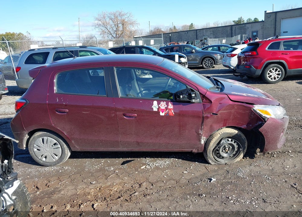 2024 MITSUBISHI MIRAGE ES VIN: ML32AUHJ5RH001768