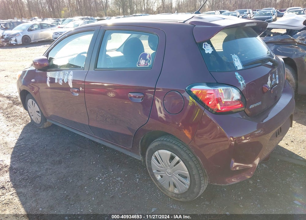 2024 MITSUBISHI MIRAGE ES VIN: ML32AUHJ5RH001768