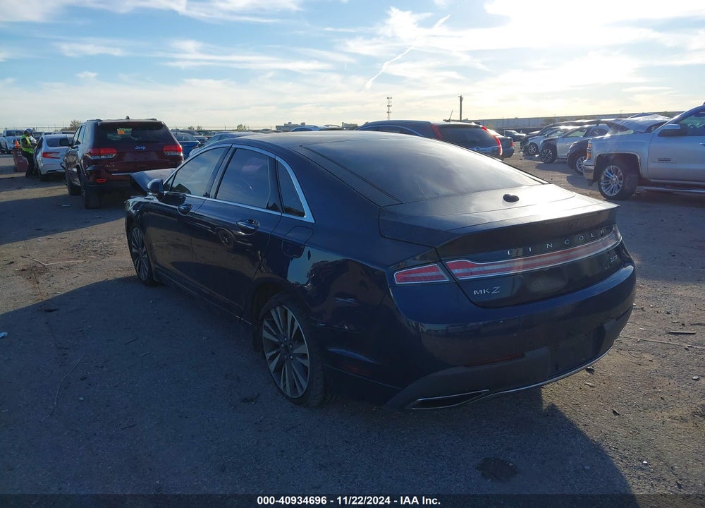 2017 LINCOLN MKZ RESERVE VIN: 3LN6L5E97HR645502