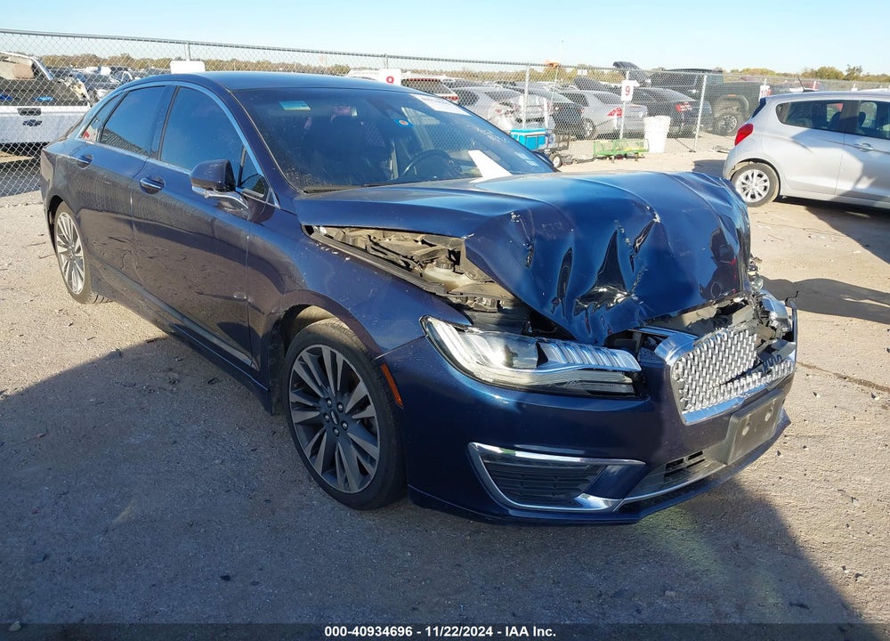 2017 LINCOLN MKZ RESERVE VIN: 3LN6L5E97HR645502