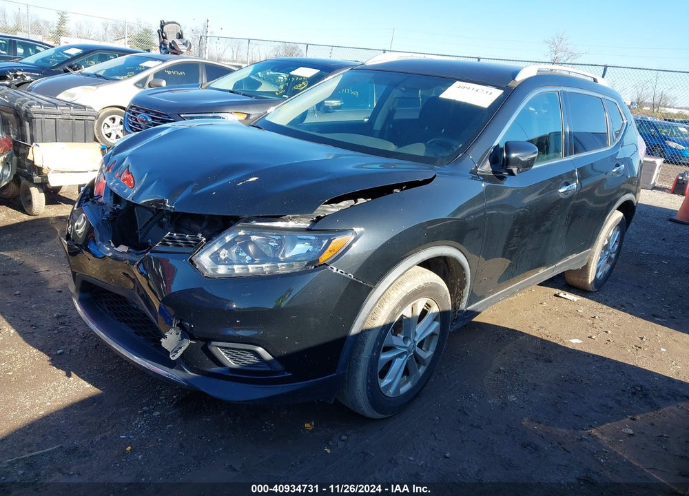 2016 NISSAN ROGUE S/SL/SV VIN: JN8AT2MVXGW151775