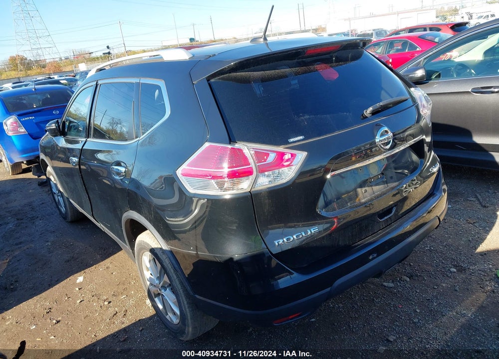2016 NISSAN ROGUE S/SL/SV VIN: JN8AT2MVXGW151775