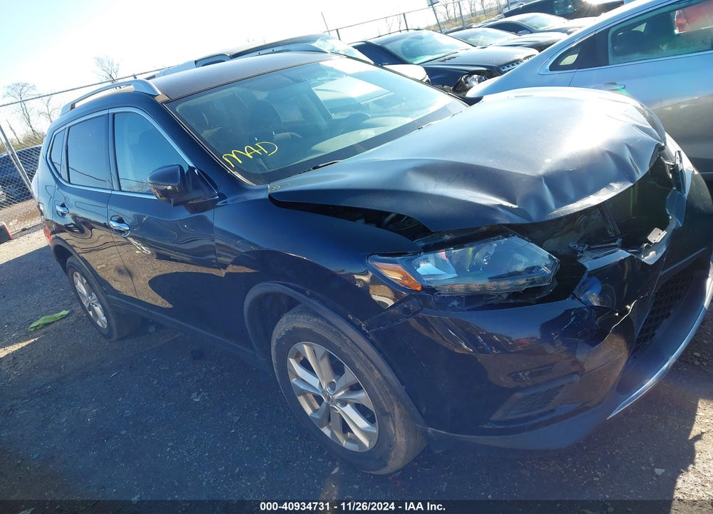 2016 NISSAN ROGUE S/SL/SV VIN: JN8AT2MVXGW151775