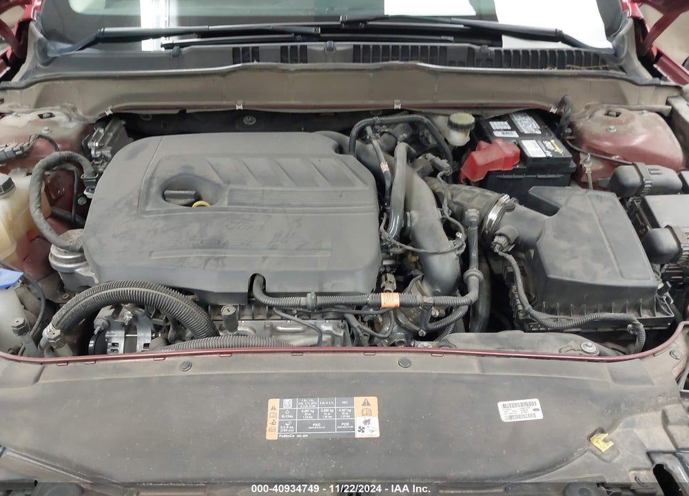 2014 FORD FUSION SE VIN: 3FA6P0HDXER227934