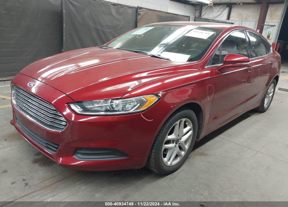 2014 FORD FUSION SE VIN: 3FA6P0HDXER227934