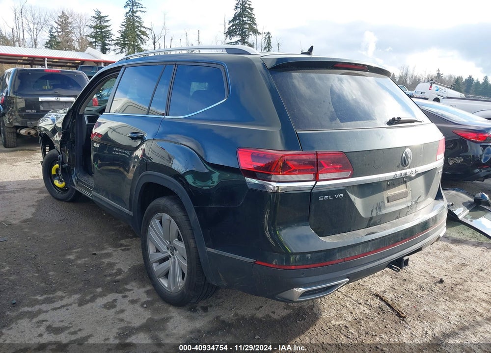 2021 VOLKSWAGEN ATLAS 3.6L V6 SEL VIN: 1V2BR2CA1MC547960