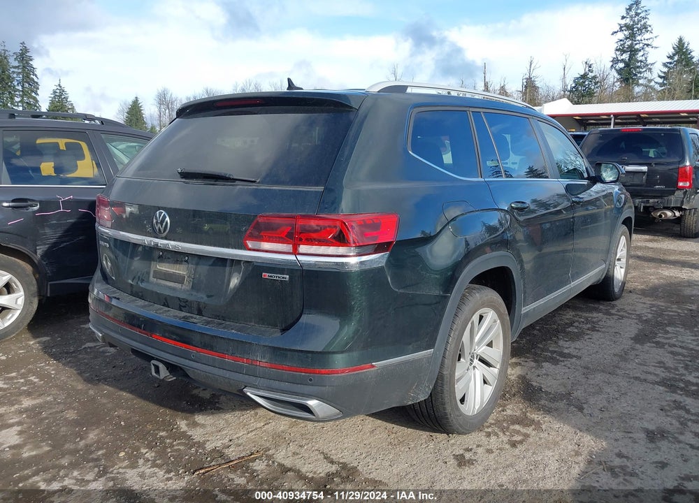 2021 VOLKSWAGEN ATLAS 3.6L V6 SEL VIN: 1V2BR2CA1MC547960