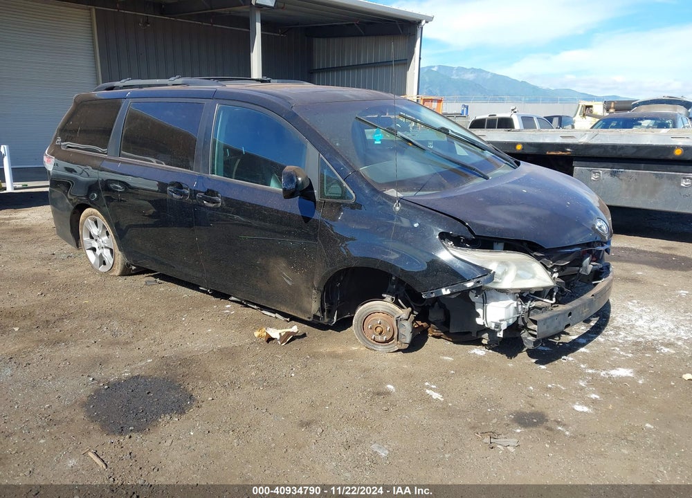 2012 TOYOTA SIENNA SPORT VIN: 5TDXK3DC0CS250936