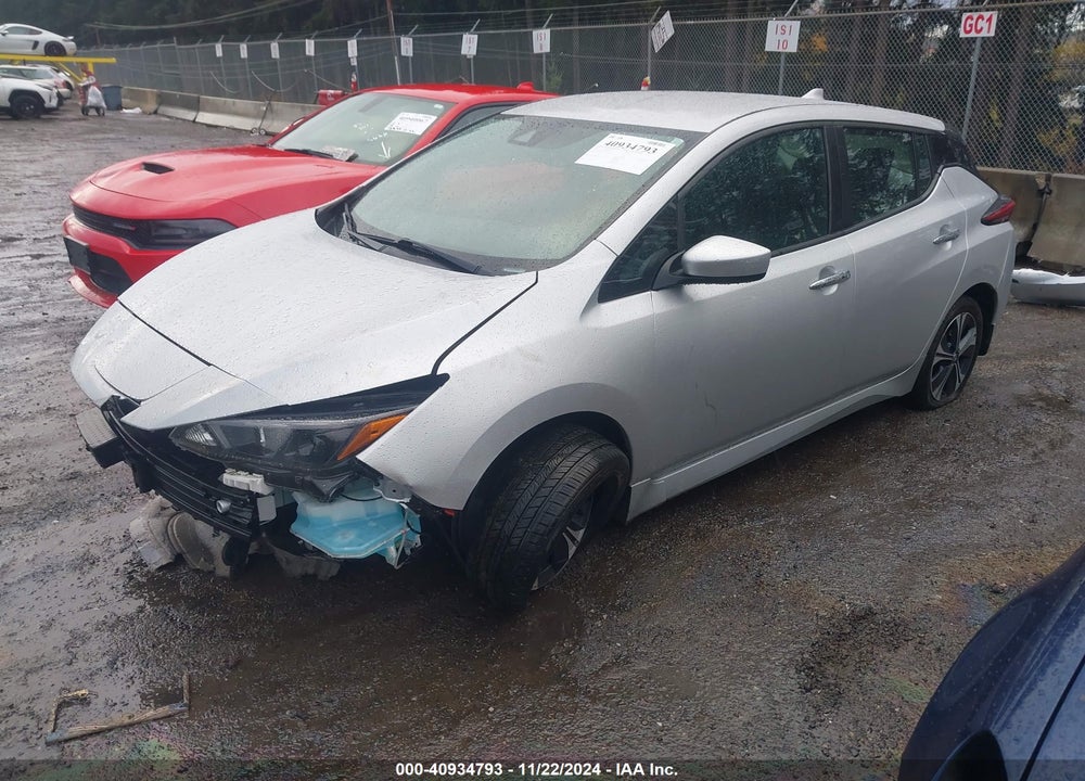 2021 NISSAN LEAF SV 40 KWH VIN: 1N4AZ1CV1MC551491