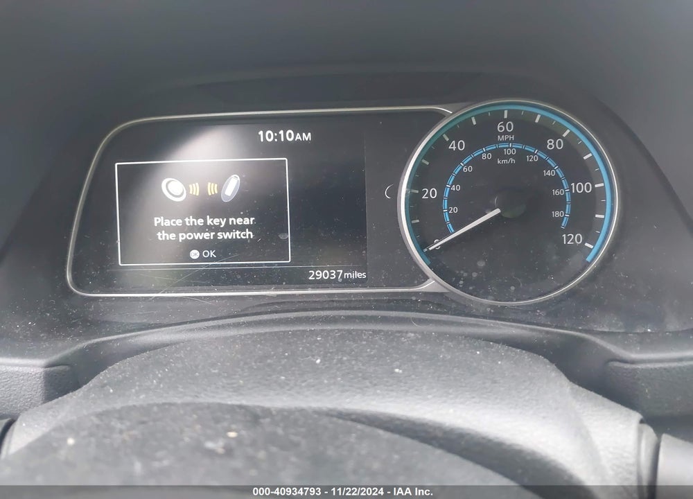 2021 NISSAN LEAF SV 40 KWH VIN: 1N4AZ1CV1MC551491