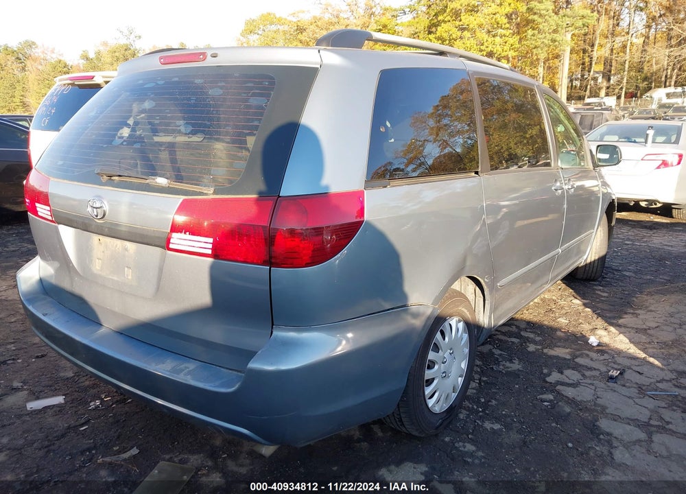 2005 TOYOTA SIENNA LE VIN: 5TDZA23C45S362617